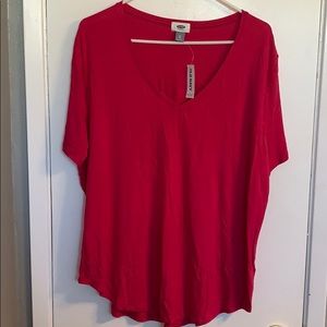 NWT Old Navy Luxe V-neck Shirt